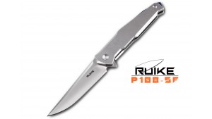 Ruike - P108 - Briceag - Oțel 14C28N - Silver Finish