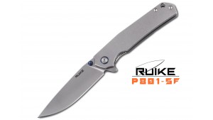 Ruike - P801 - Briceag - Oțel 14C28N - Silver Finish