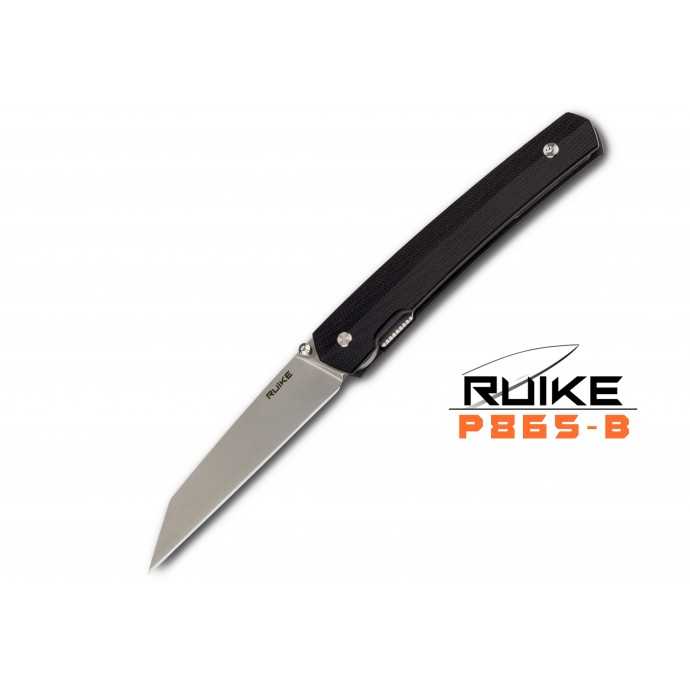 Ruike - P865 - Briceag - Oțel 14C28N - Negru