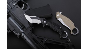 Ruike - P881-B1 - Briceag Model Karambit - Oțel 14C28N - Negru