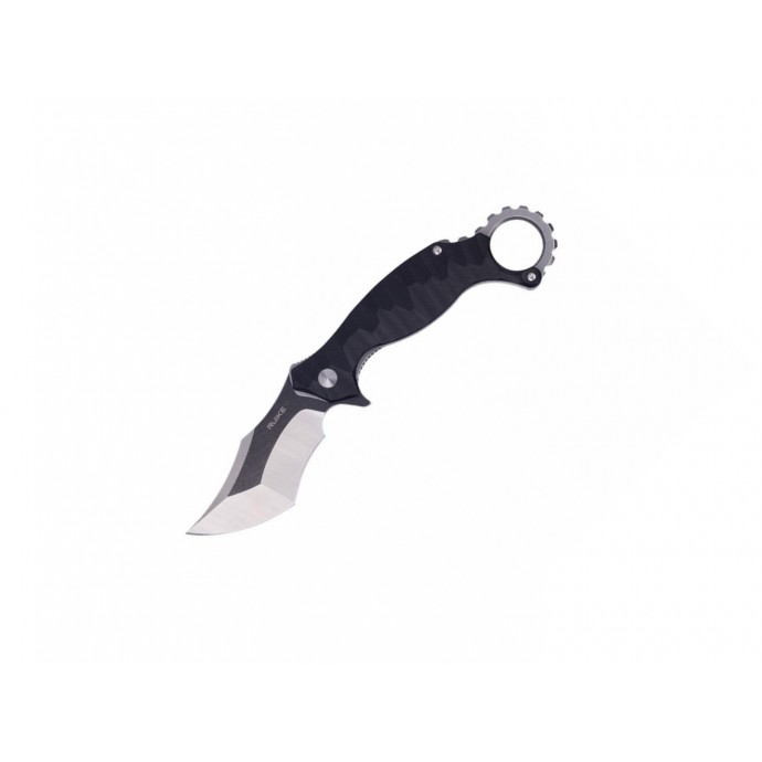 Ruike - P881-B1 - Briceag Model Karambit - Oțel 14C28N - Negru